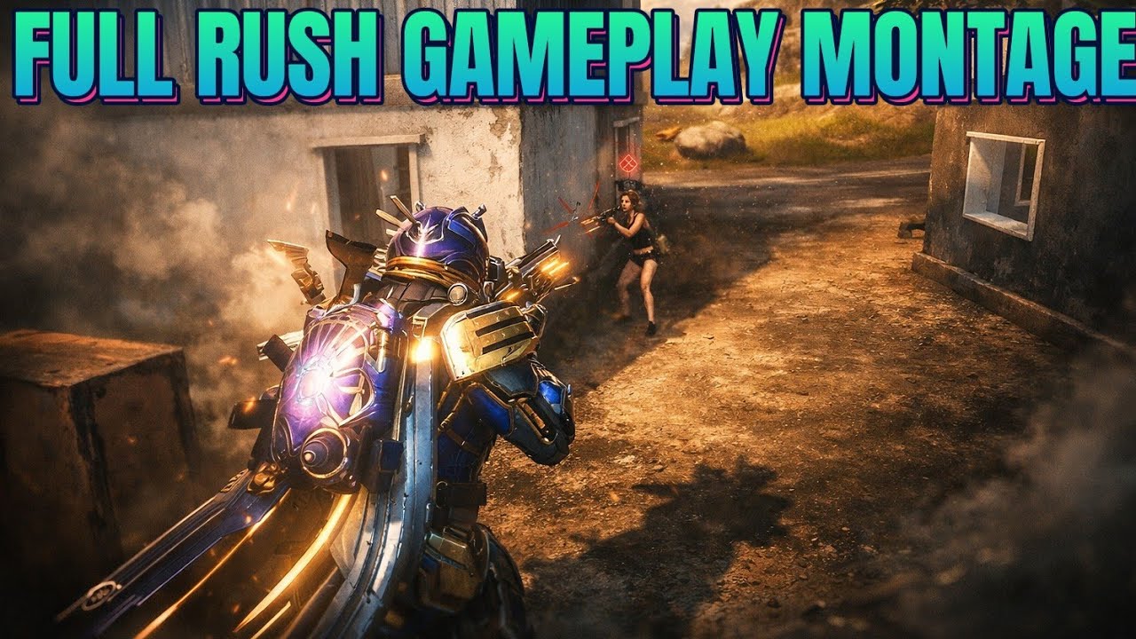 RUSH GAMEPLAY MONTAGE | PUBG MOBILE GAMELOOP MONTAGE | NB MUGHAL YT |