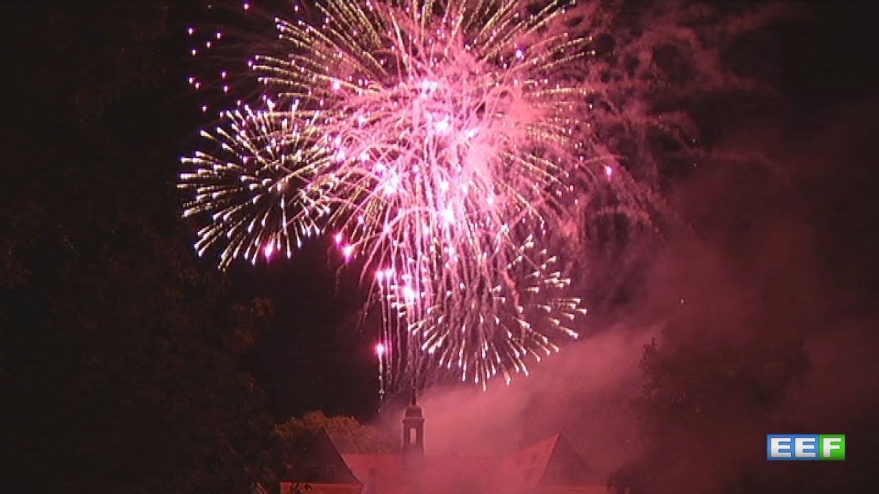 2011 - Lasershow und Abschlussfeuerwerk der 800-Jahr-Feier von Elsterwerda