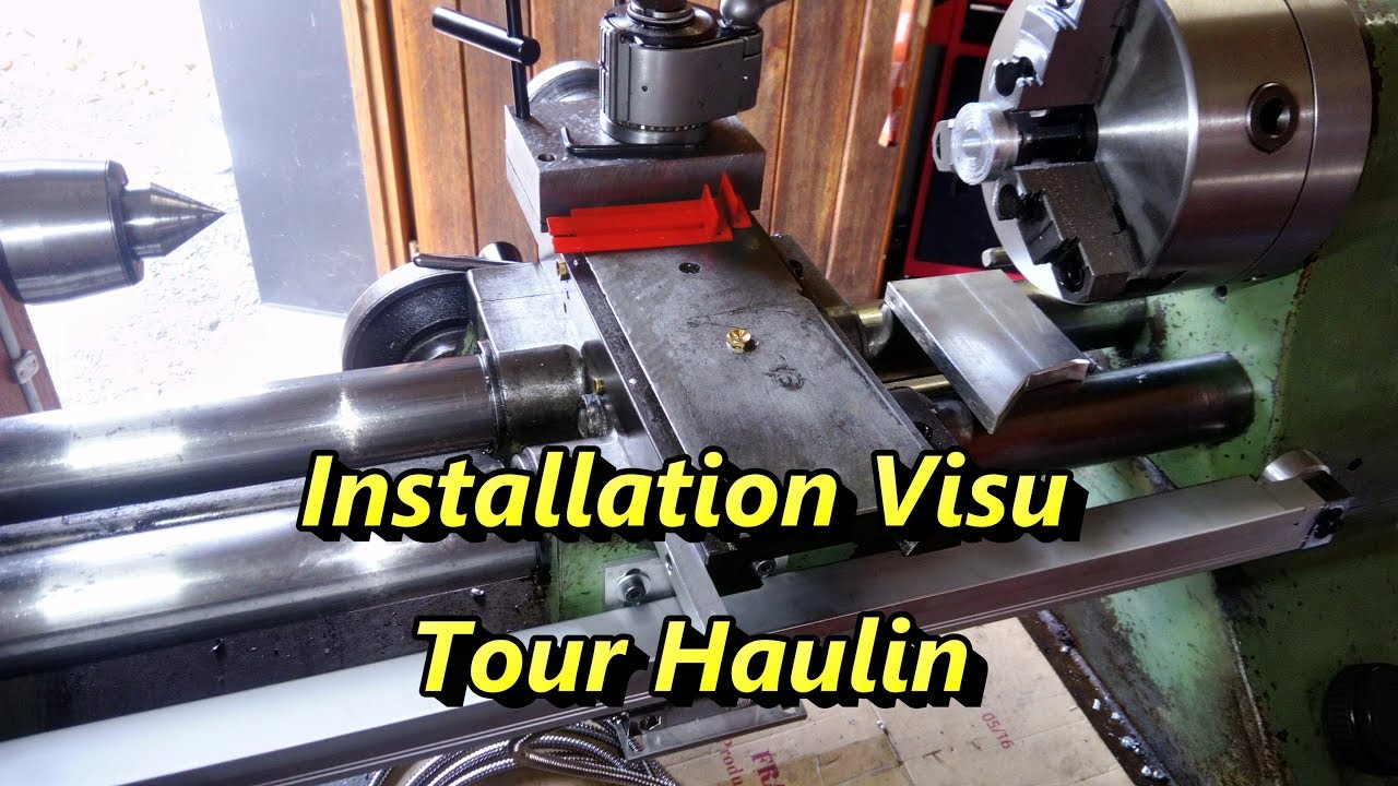 Installation Visu sur tour Haulin : Axe Z