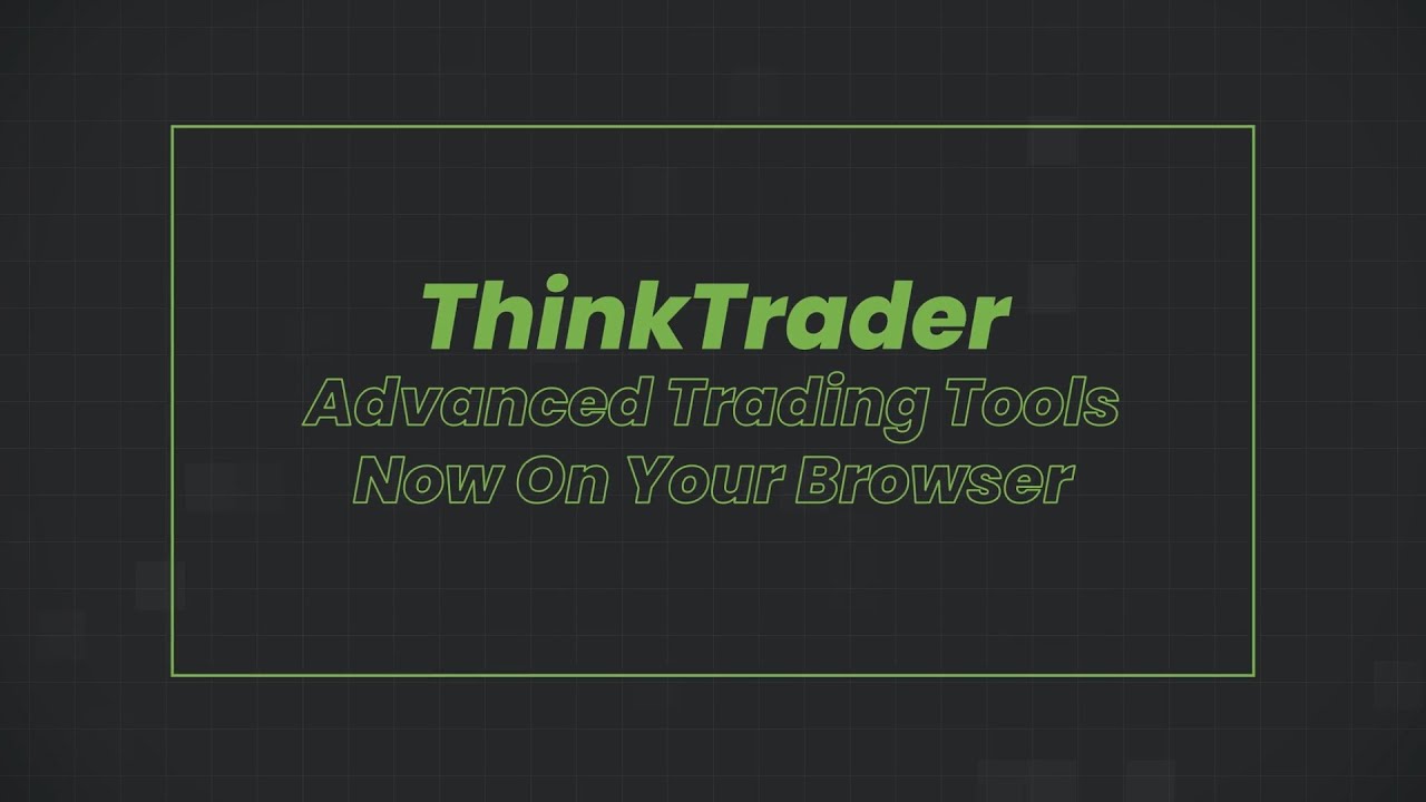 Trade the award-winning ThinkTrader platform on your web browser