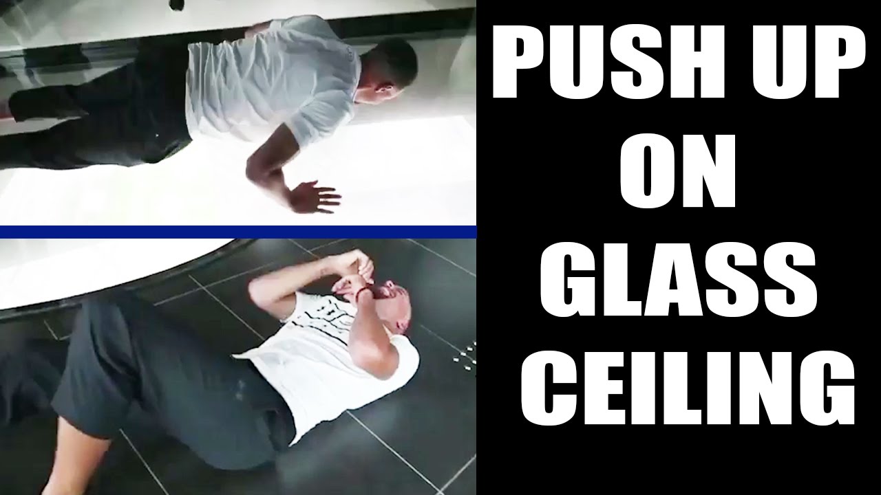 Basket player Stephen Curry does push ups on China's Sky eye, Watch Video | Oneindia News