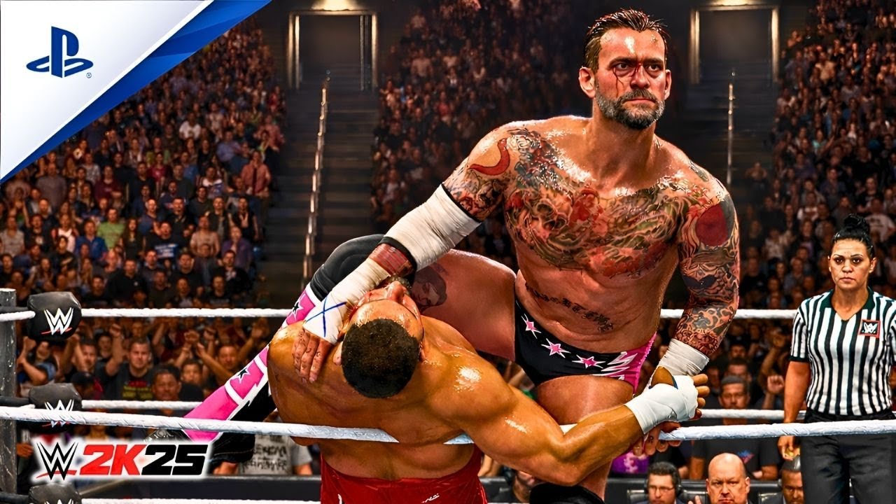 WWE 2K25 — CM Punk против Bron Breakker | Матч по правилам Extreme Rules | RAW на Netflix 😳🔥