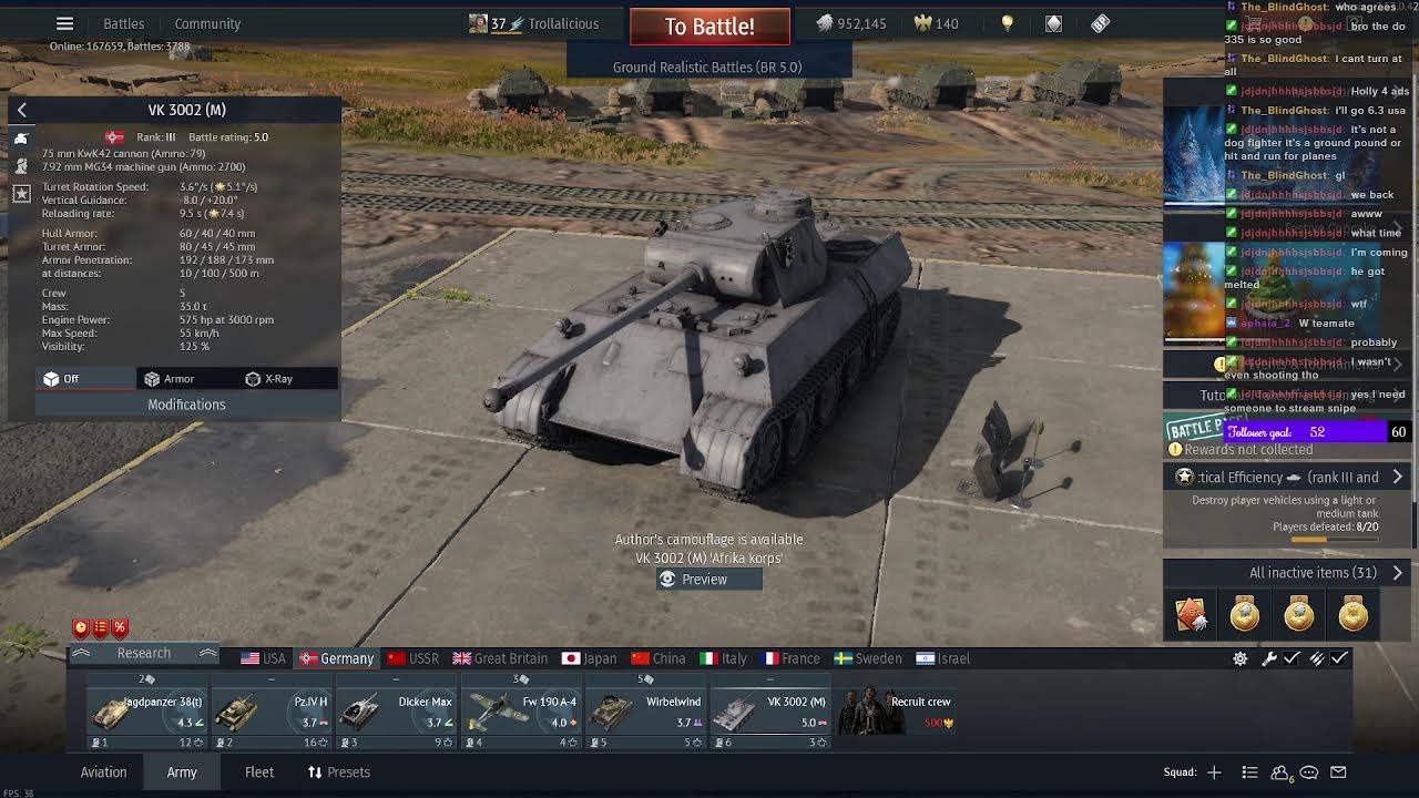Fighting the Blind German Player Allegations