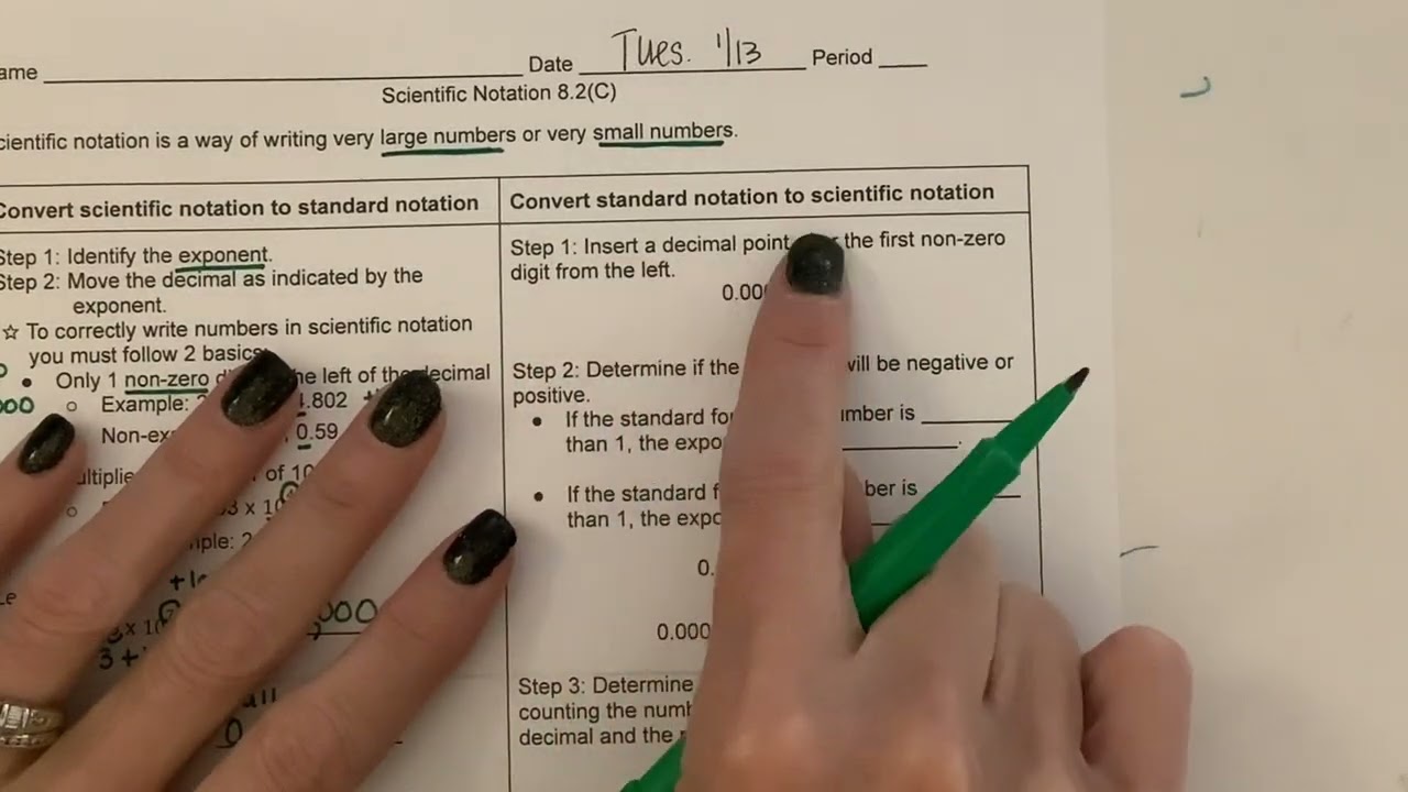 Scientific Notation