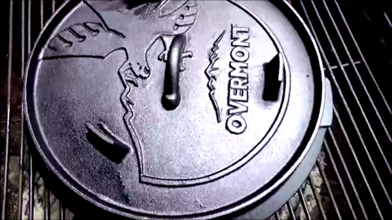 How to Season a New Dutch Oven on the Weber Kettle Grill