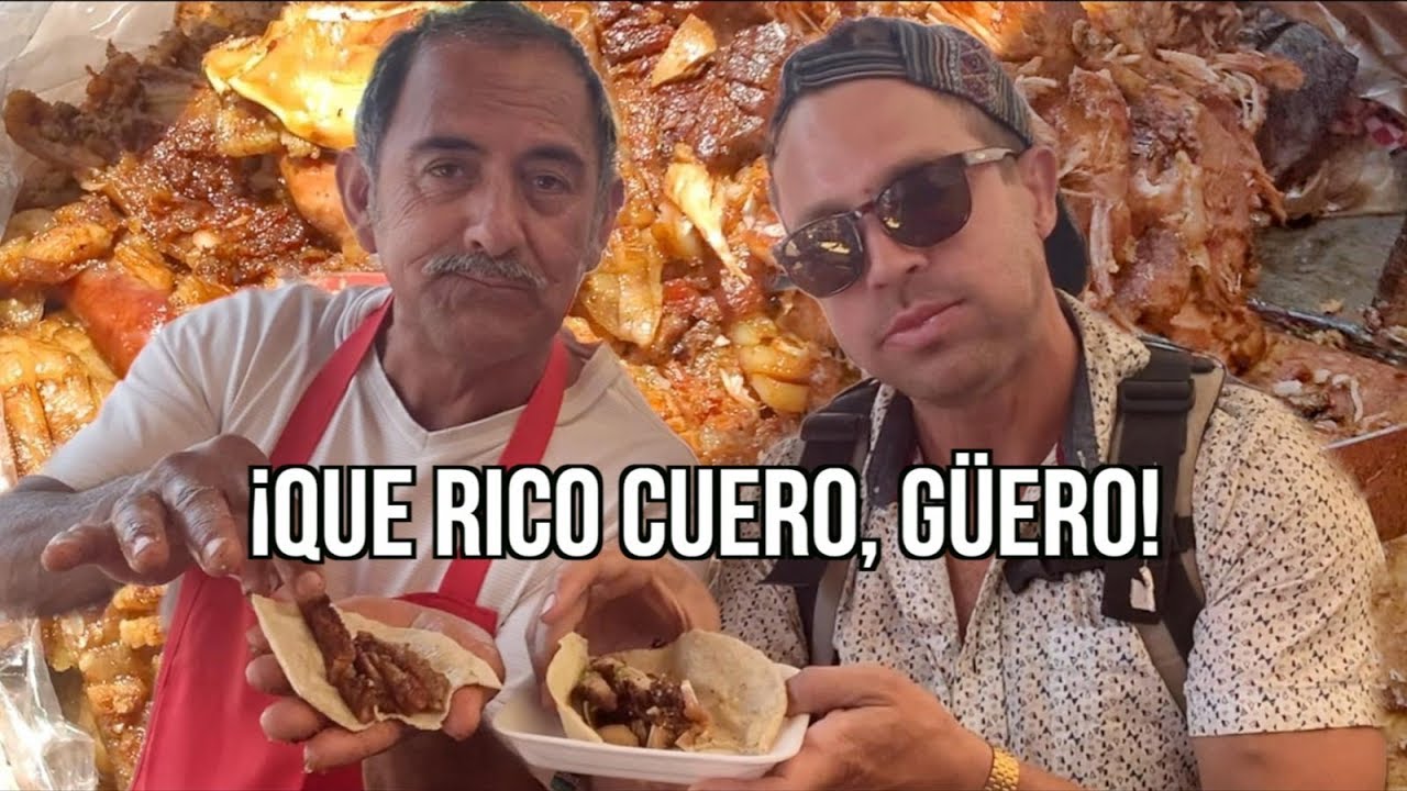 GRINGO PROBANDO LOS MEJORES TACOS DE CARNITAS DE MEXICO 🐷
