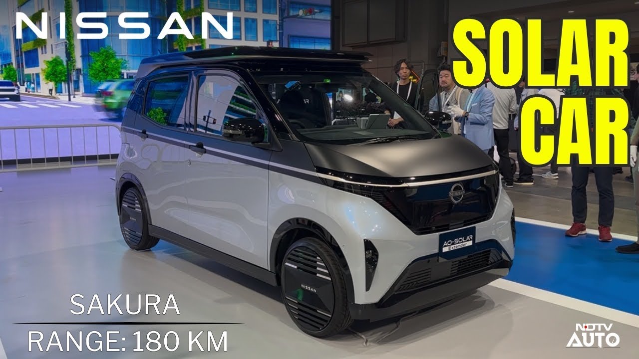 SAKURA ОТ NISSAN | АВТОМОБИЛЬ НА СОЛНЕЧНЫХ БАТАРЕЯХ | JAPAN MOBILITY SHOW 2025 | NDTV AUTO
