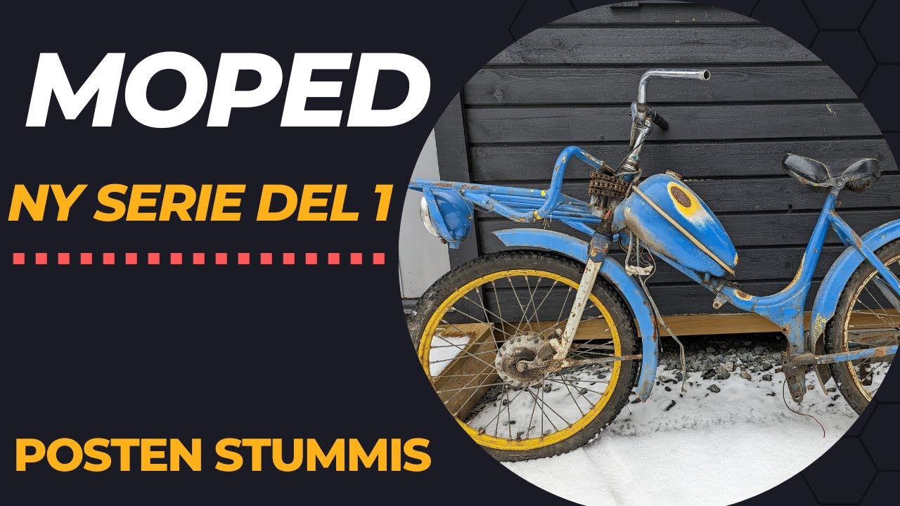 Posten stummis fetbrux del 1 Moped