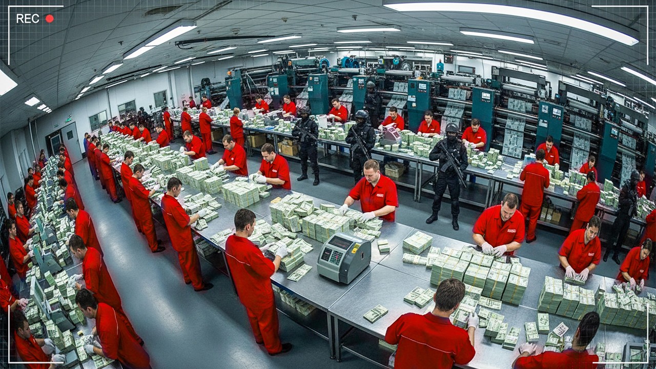 How the U.S. Actually Prints Dollar Bills | Why They Can’t Be Counterfeited