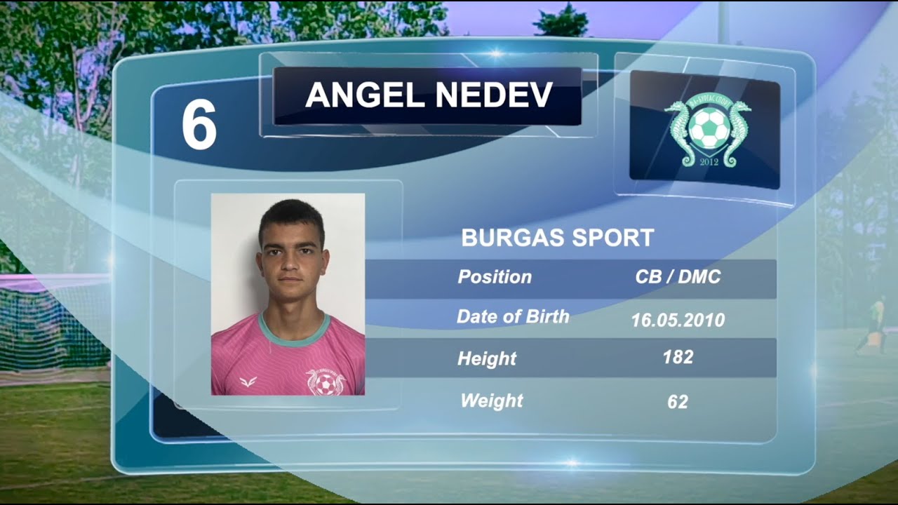 Angel Nedev / FC Burgas Sport / Skills & Goals / 2025