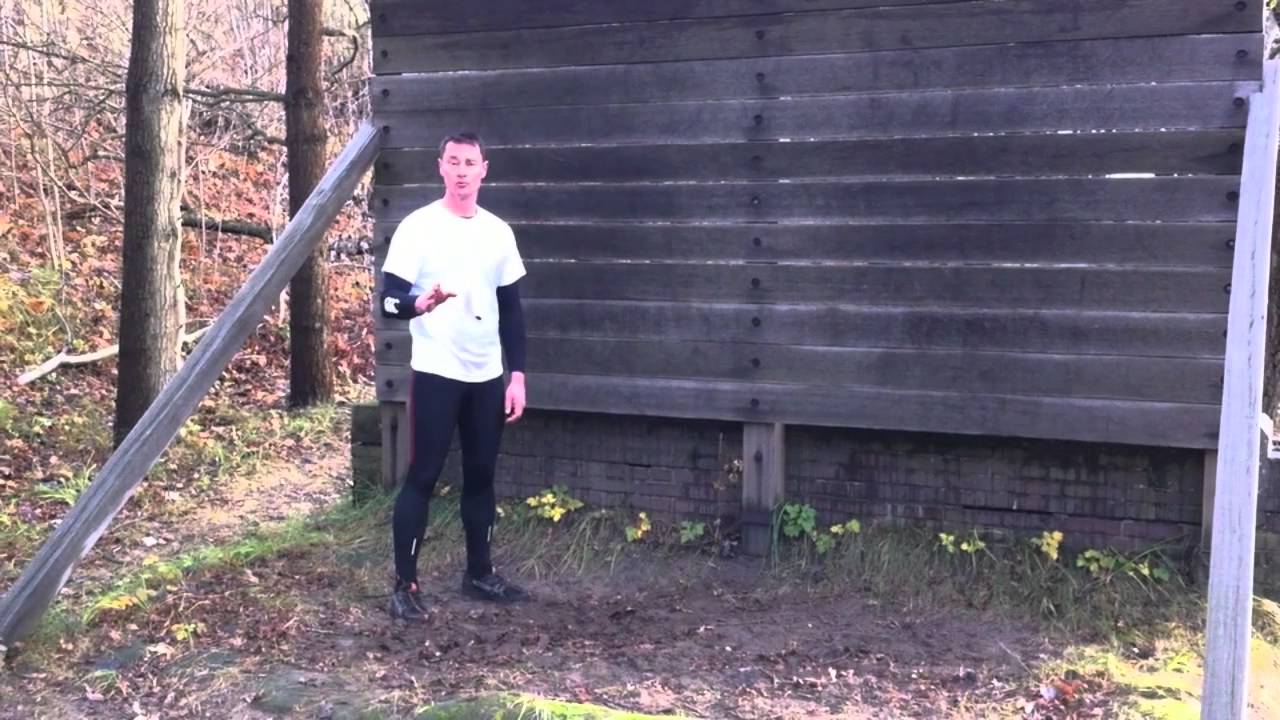 Stormbaan Survival Run - Schutting Muur hindernis Demo 2