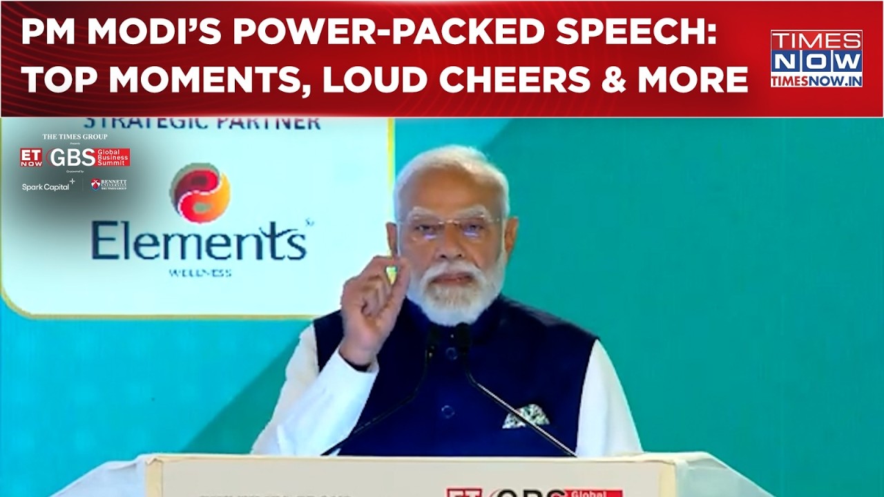 PM Modi’s Power-Packed Speech At GBS 2026 | Highlights | Top Moments That Drew Applause
