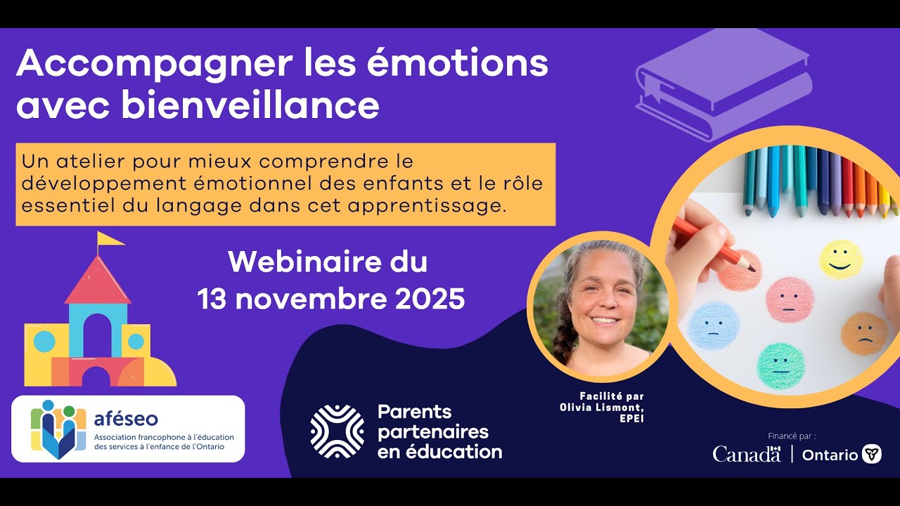 Accompagner les émotions avec bienveillance - Webinaire du 13 novembre 2025