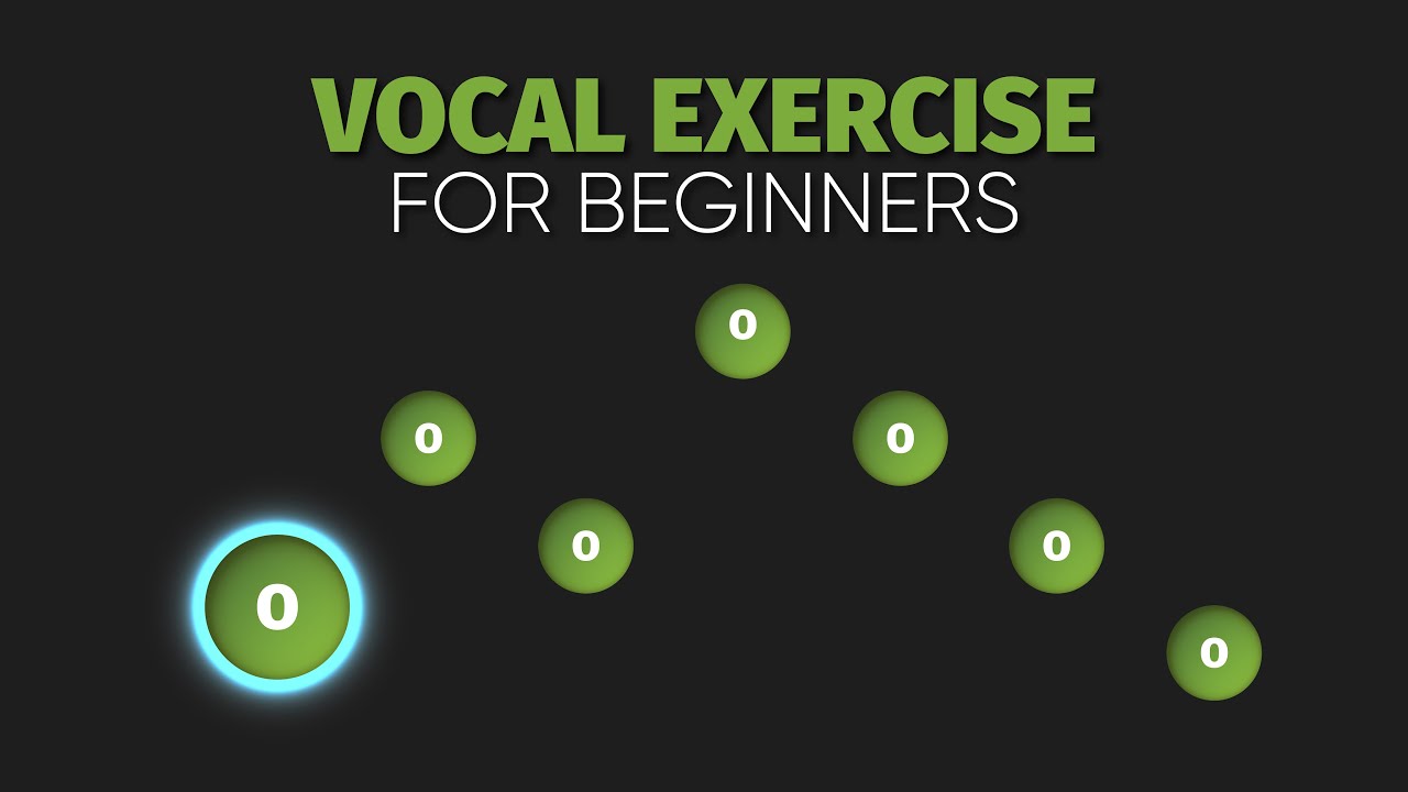 Vocal Staccato Warm up Exercise For Beginners 3
