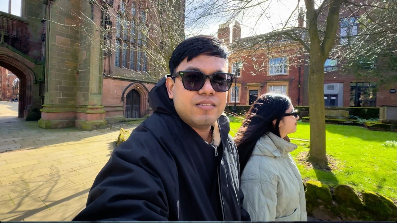 A Day Trip to Coventry UK 🇬🇧 Part 1 | Bus Journey, Cathedral ও Holy Trinity Church ঘোরা