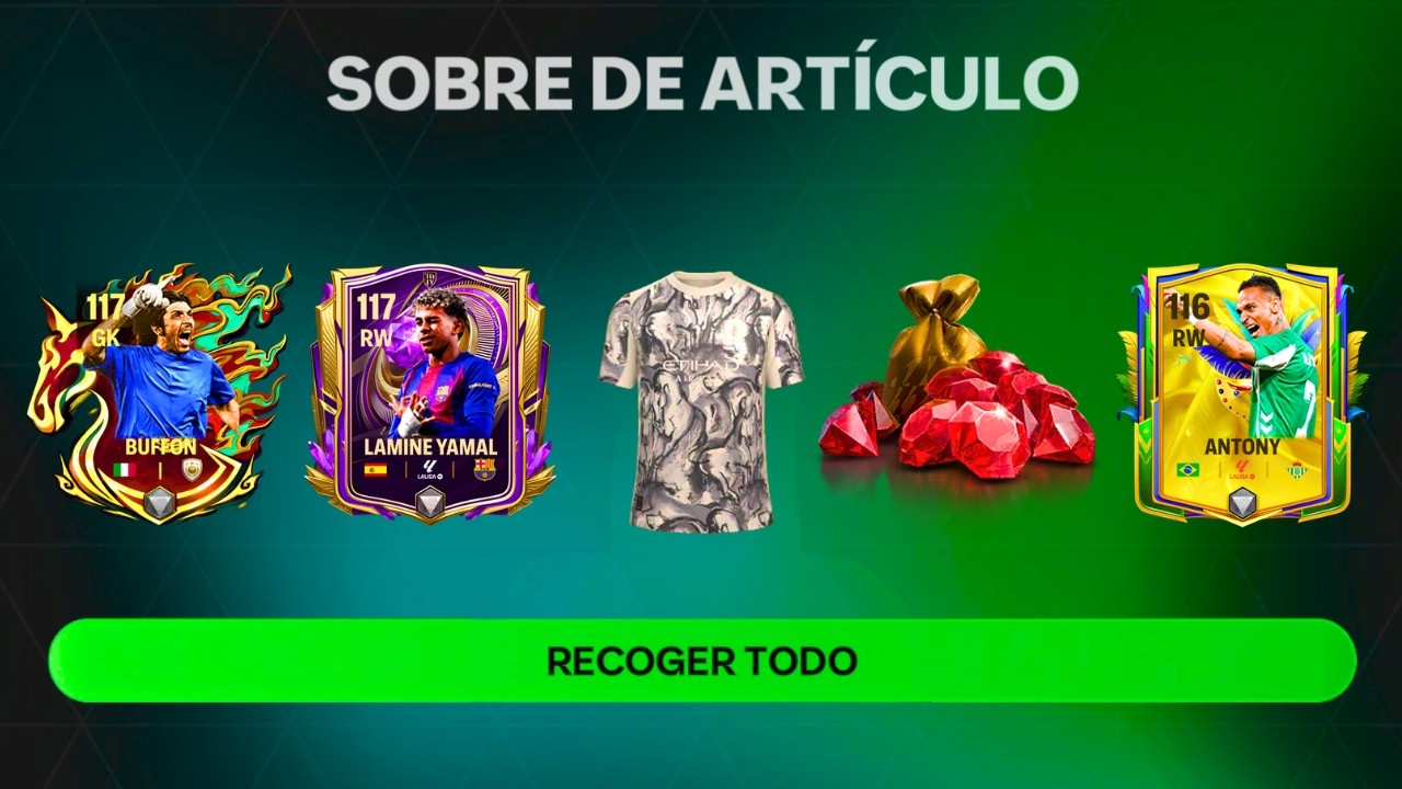 ¡CORRE! Muchas Nuevas Recompensas GRATIS y EVENTOS en FC Mobile
