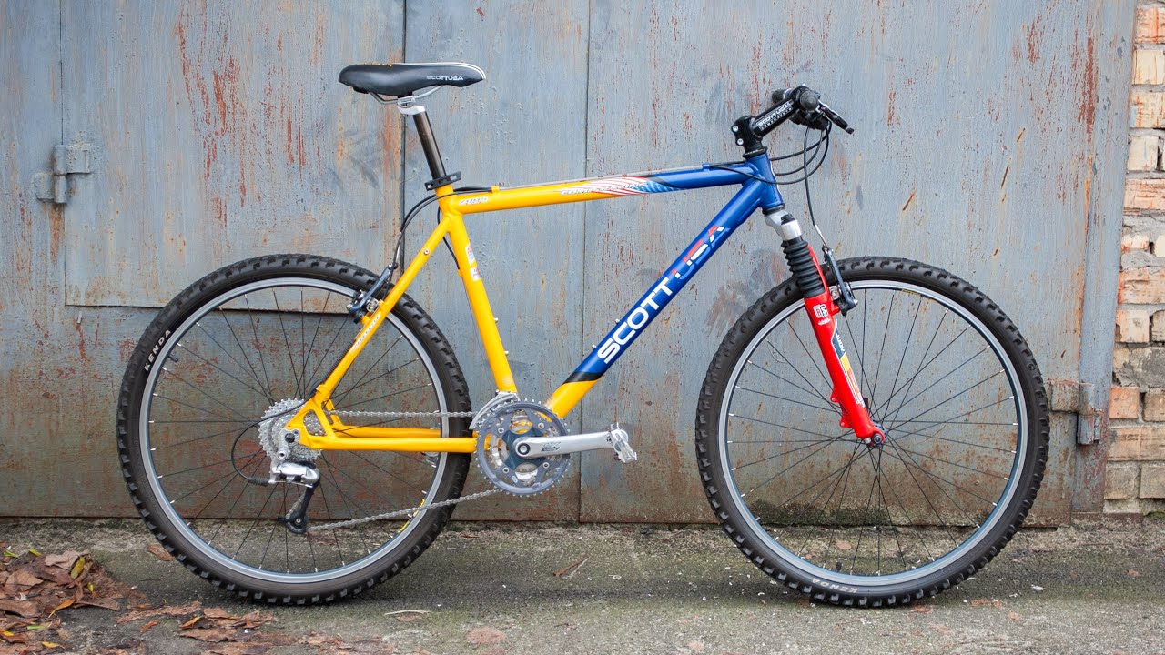 1999 Scott USA Comp Racing - Old MTB detailing (ASMR)