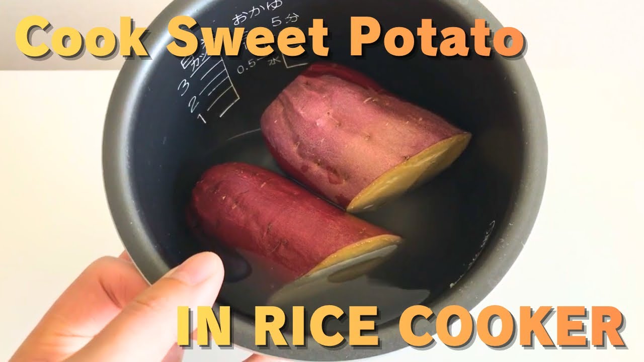 How to Cook Sweet Potatoes in a Rice Cooker — Easy, Soft & Naturally Sweet