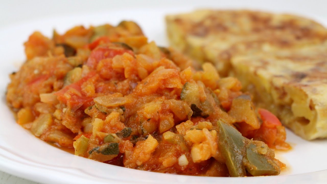 🍅🥒PISTO CASERO EN MAMBO🥒🍅 | Receta saludable de verdura hecha con el robot Mambo de Cecotec