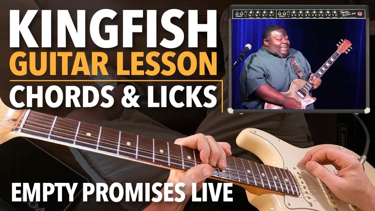 Урок игры на гитаре от Kingfish - Empty Promises (с табулатурой).