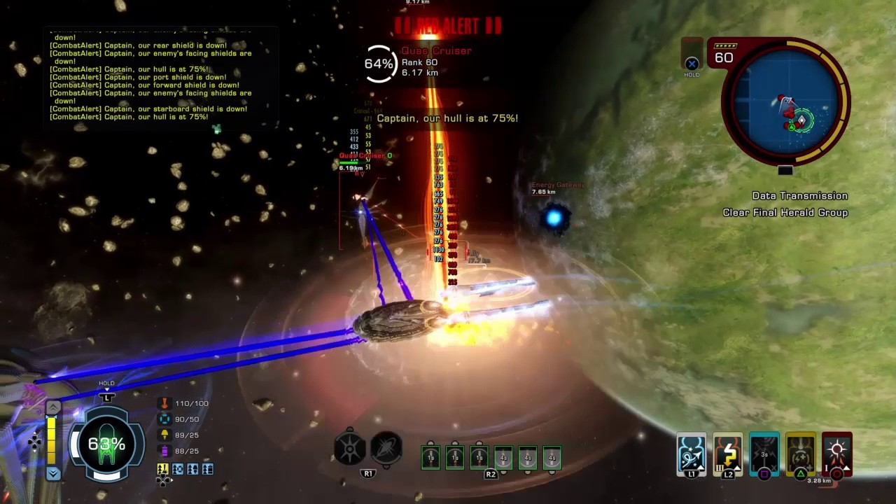 Star Trek Online: Sovereign Class VS Heralds