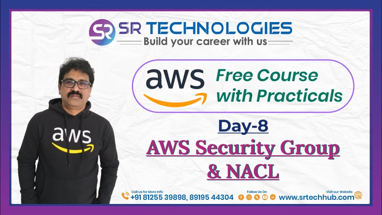 AWS Security Group & NACL Explained with Practicals | Day 8 | Free AWS Course for Beginners