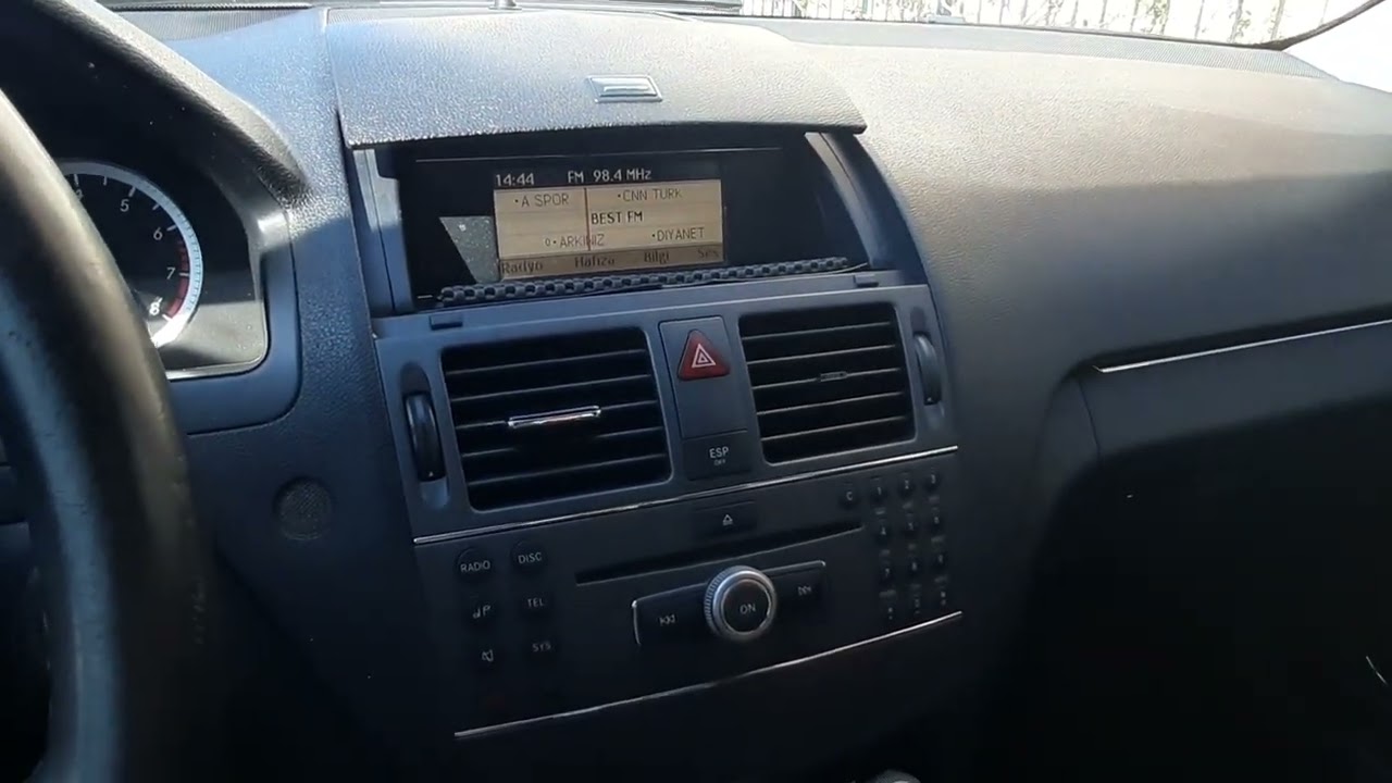MERCEDES  C SERİSİ GİZLİ MENÜ NASIL AÇILIR.