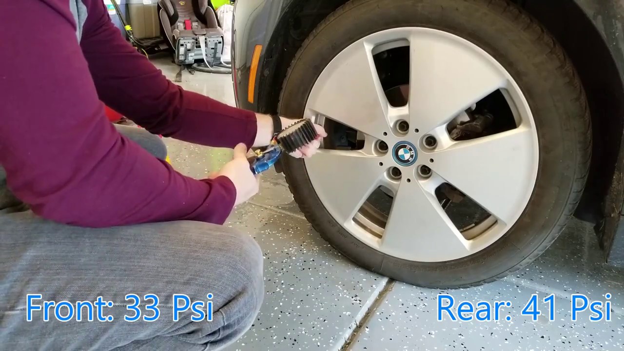 BMW i3 — замена зимних шин