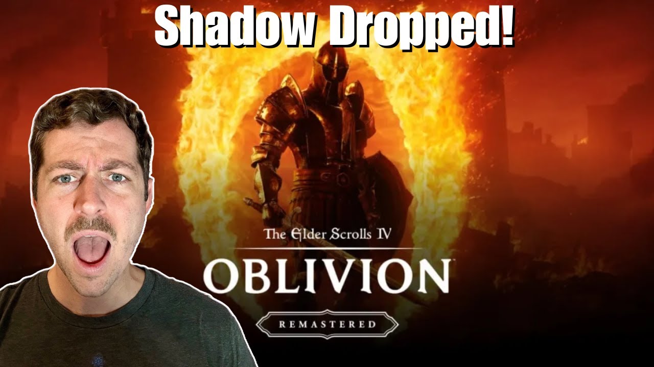 One of My Favorite Games Ever Just Got A Remaster! Reacting to Oblivion Remastered Showcase
