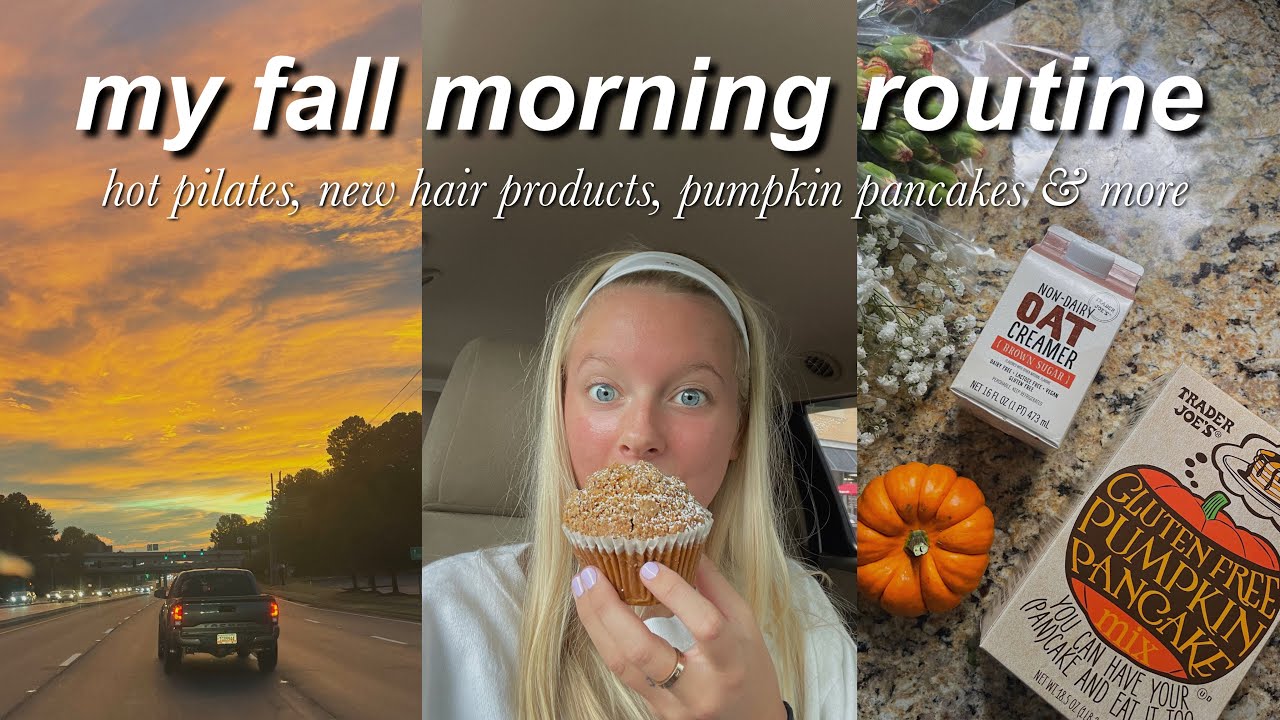 MY FALL MORNING ROUTINE🤎🍂🥐