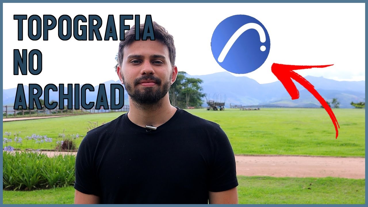 Como criar terreno com topografia no Archicad