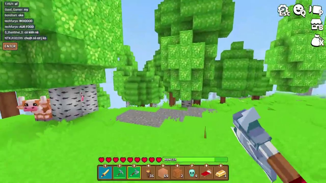 I Got Diamond armor! |SURVIVAL PART 3| #minefun #minecraft #viral #games #gaming #survival