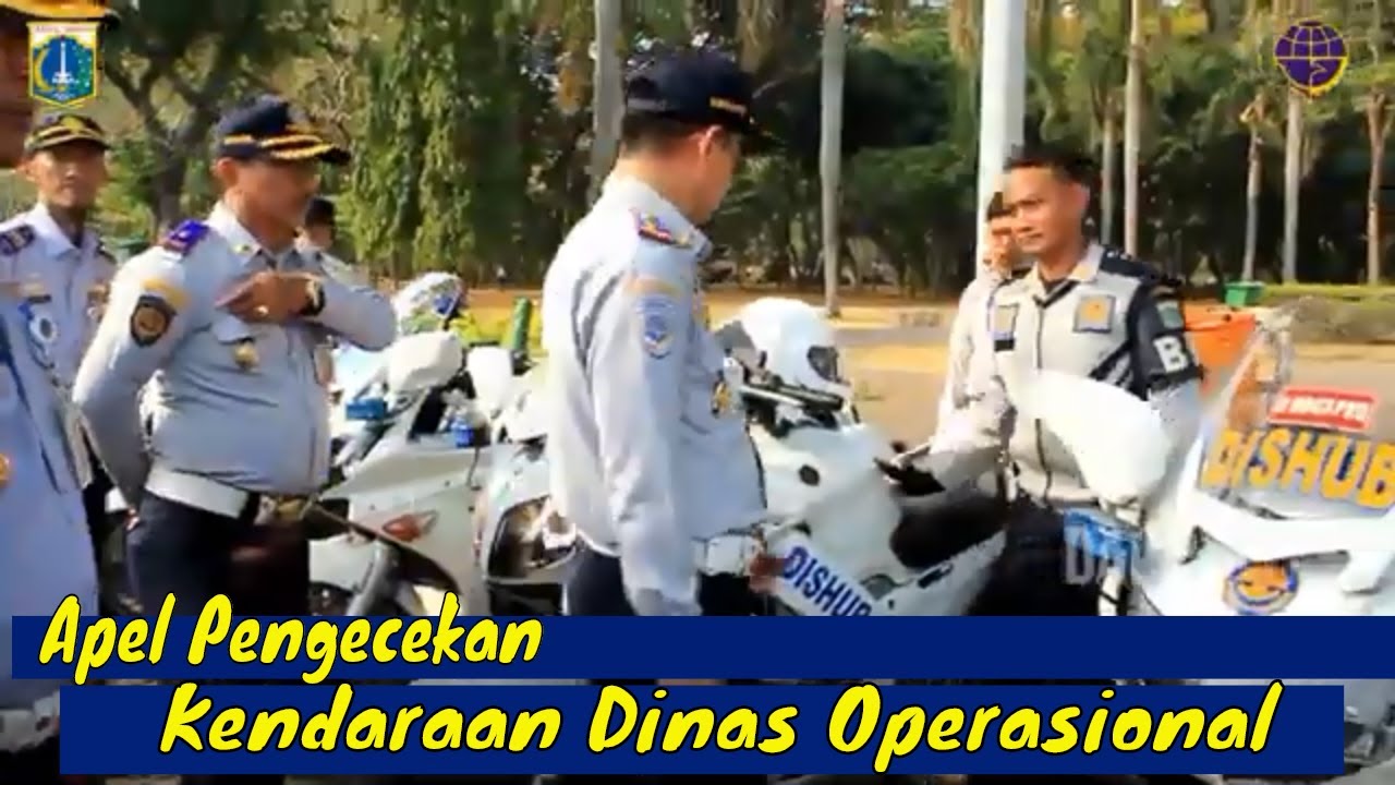 Apel Pengecekan Kendaraan Dinas Operasional Dishub DKI Jakarta