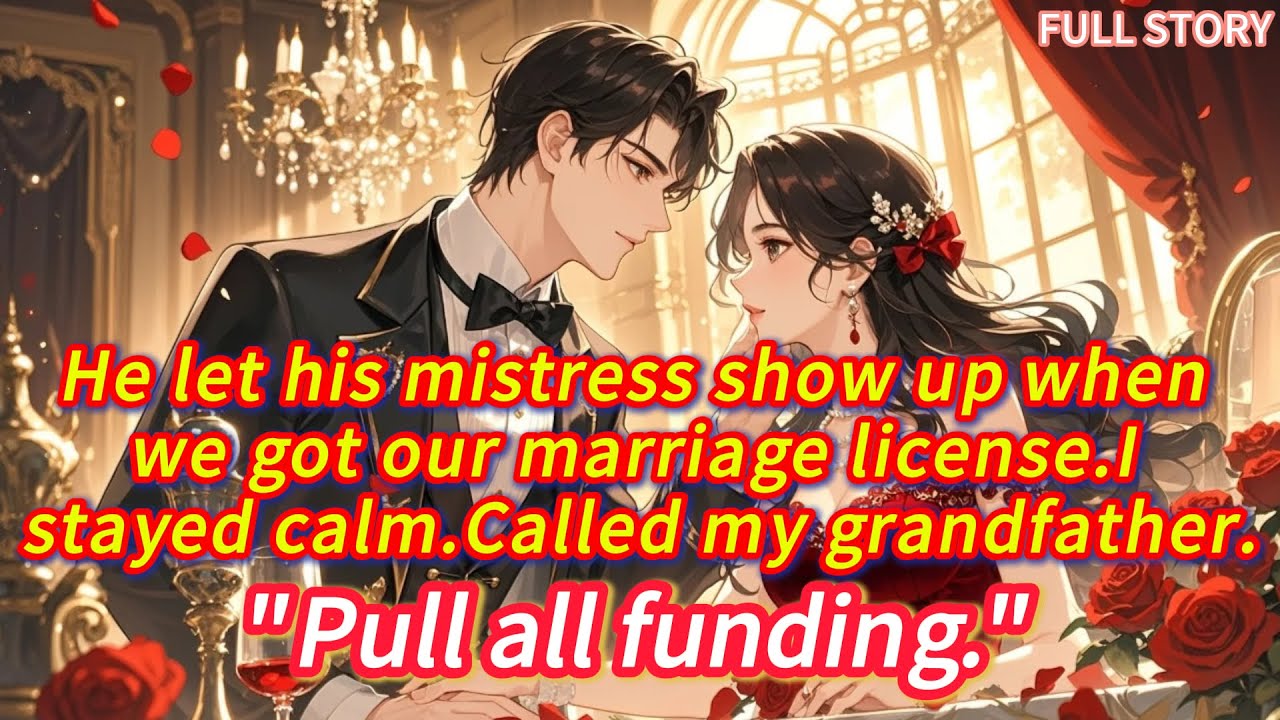 He let his mistress show up when we got our marriage license.I stayed calm.Called my grandfather...
