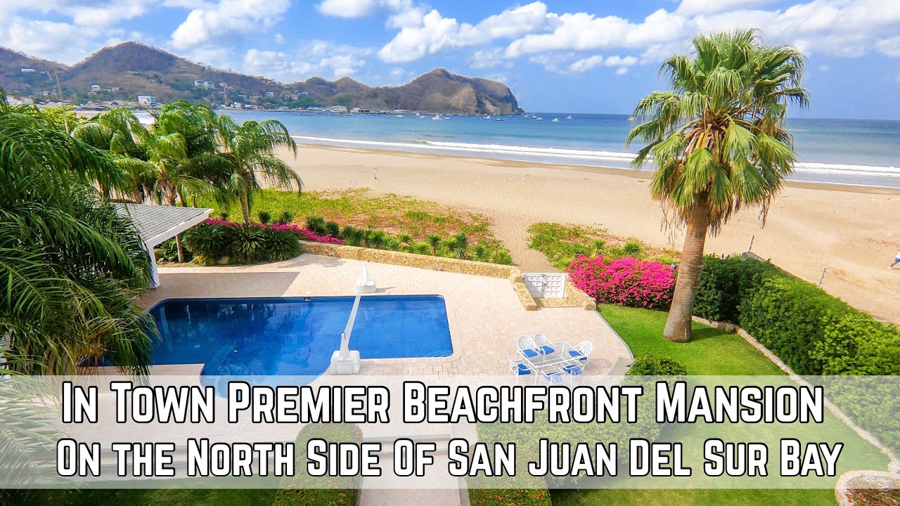 Beachfront Mansion For Sale San Juan Del Sur Nicaragua