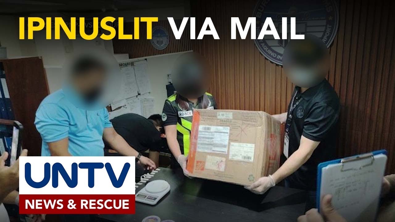 ₱11.7-M na halaga ng high-grade marijuana, nasabat sa Pasay mail facility