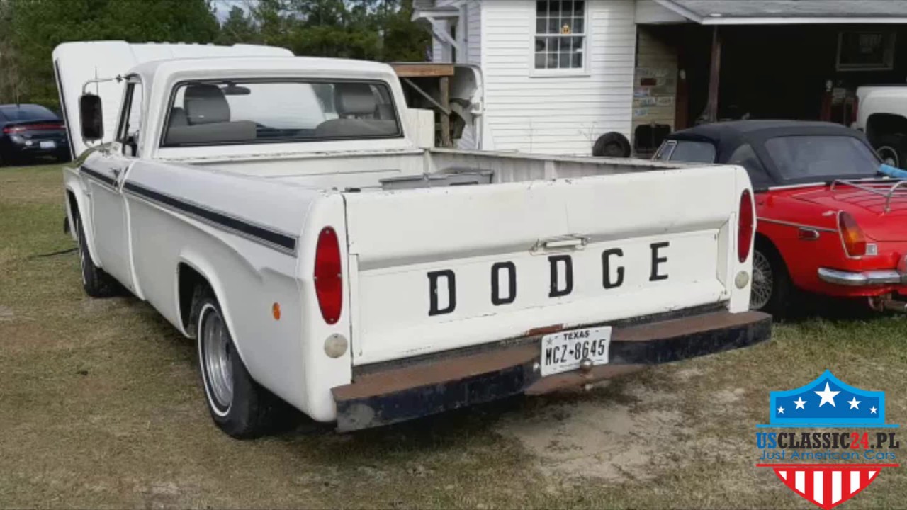 Dodge D100 1968 V8 usClassic24