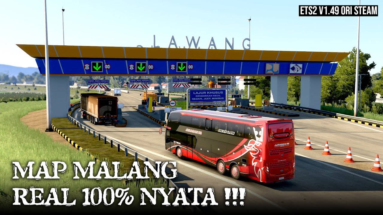 MAP MALANG SANGAT NYATA 100% DI ETS2