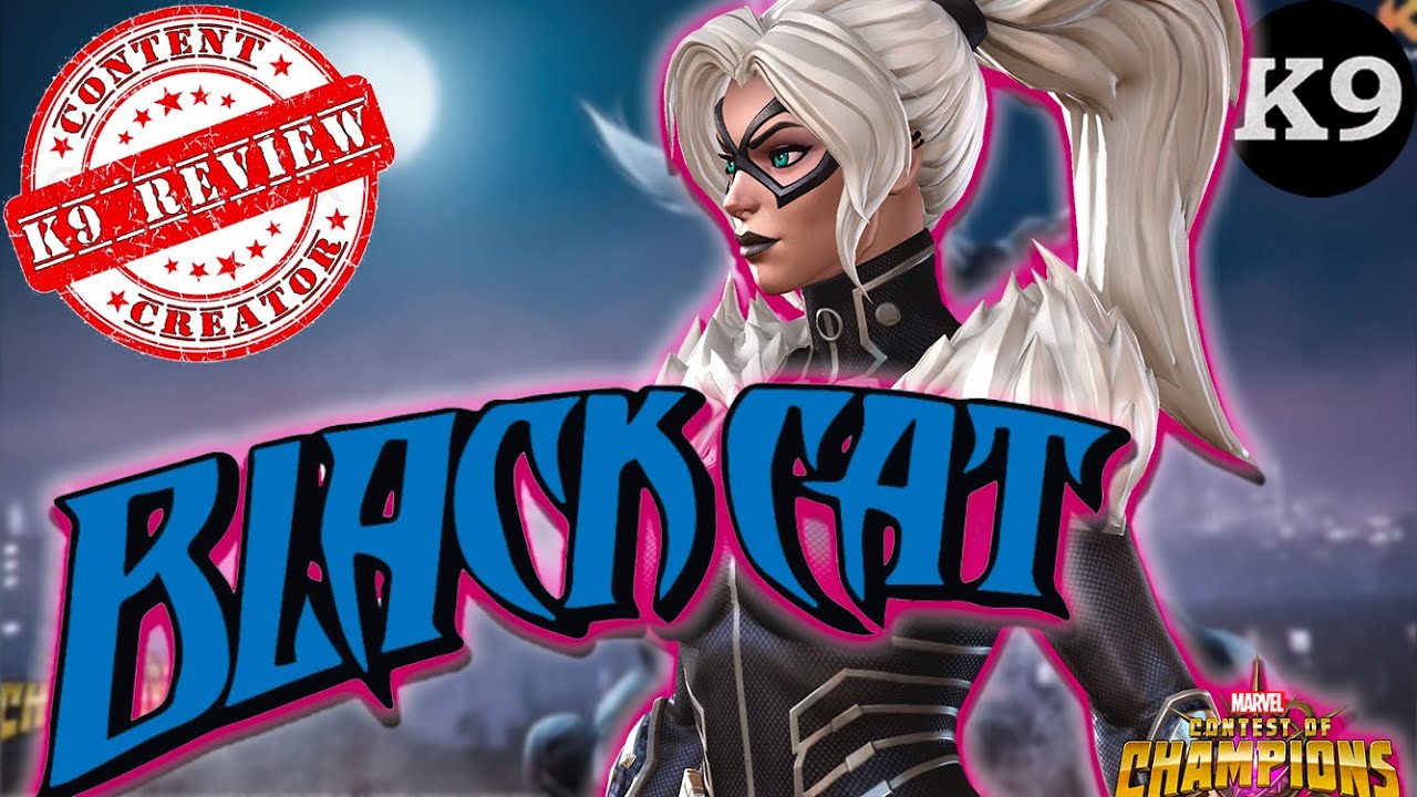 K9 Review: Gata Negra - Habilidades e Gameplay - Marvel Torneio de Campeões