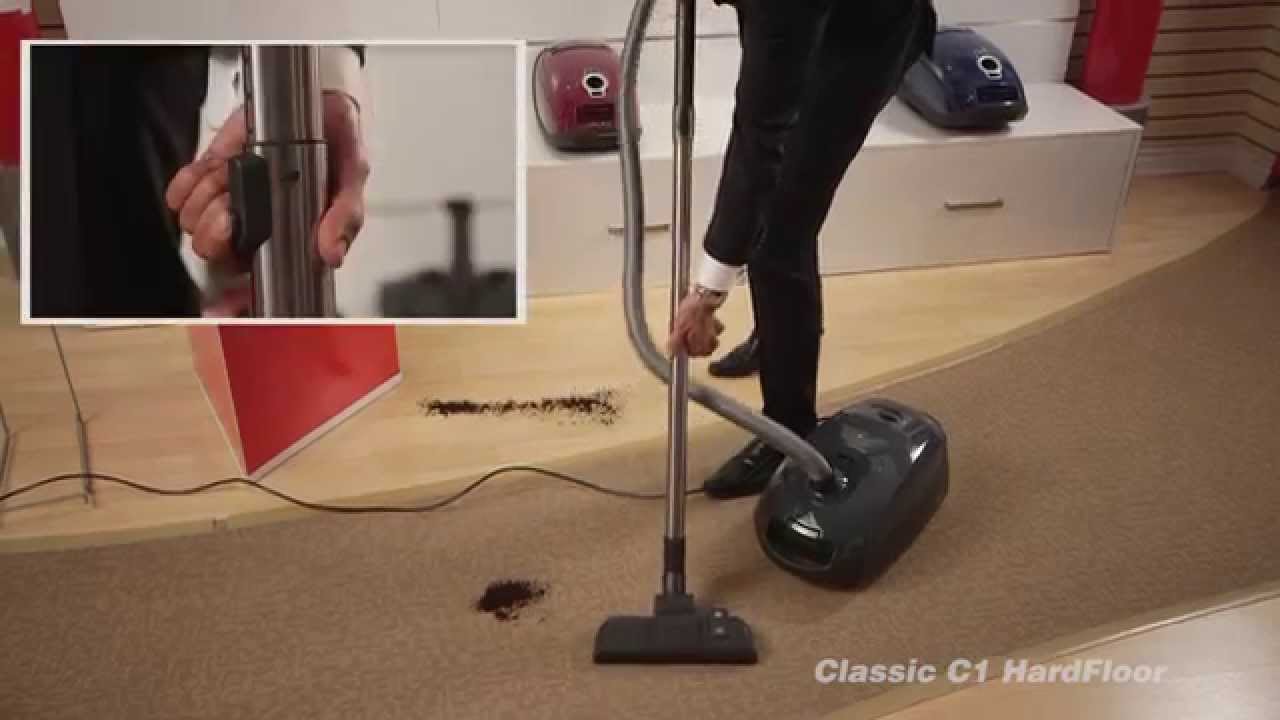 Обзор и демонстрация пылесоса Miele Classic C1 HardFloor — Vacuum Warehouse Canada