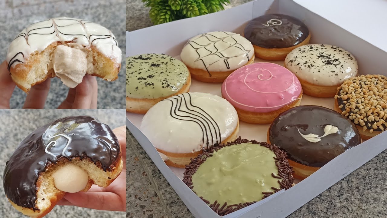 DONAT ALA COFFEE SHOP || DONAT ALA JCO ISI KRIM KOPI