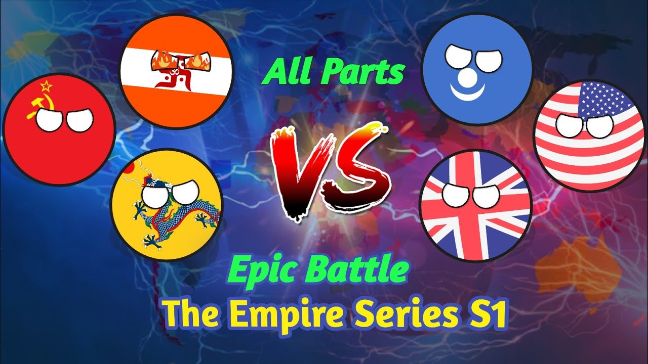 The Beginning of Empire ⚔️😎 | Season 1 Full Video | Countryballs in Hindi