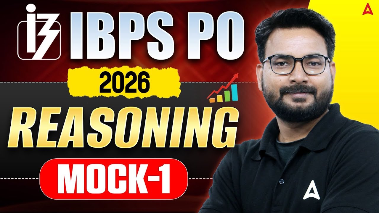 IBPS PO 2026 Reasoning | Reasoning Mock Test - 1 | Most Expected Paper by Saurav Sir