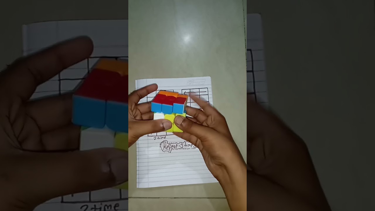 Solve Rubik’s Cube with 3 Easy Tricks 😱 | Beginners Method | Fast & Simple