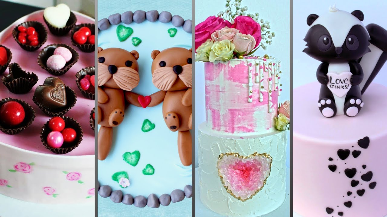 CUTE Valentine's Day CAKE Ideas❤️🌹 | AMAZING Valentine's Day Cake Compilation!