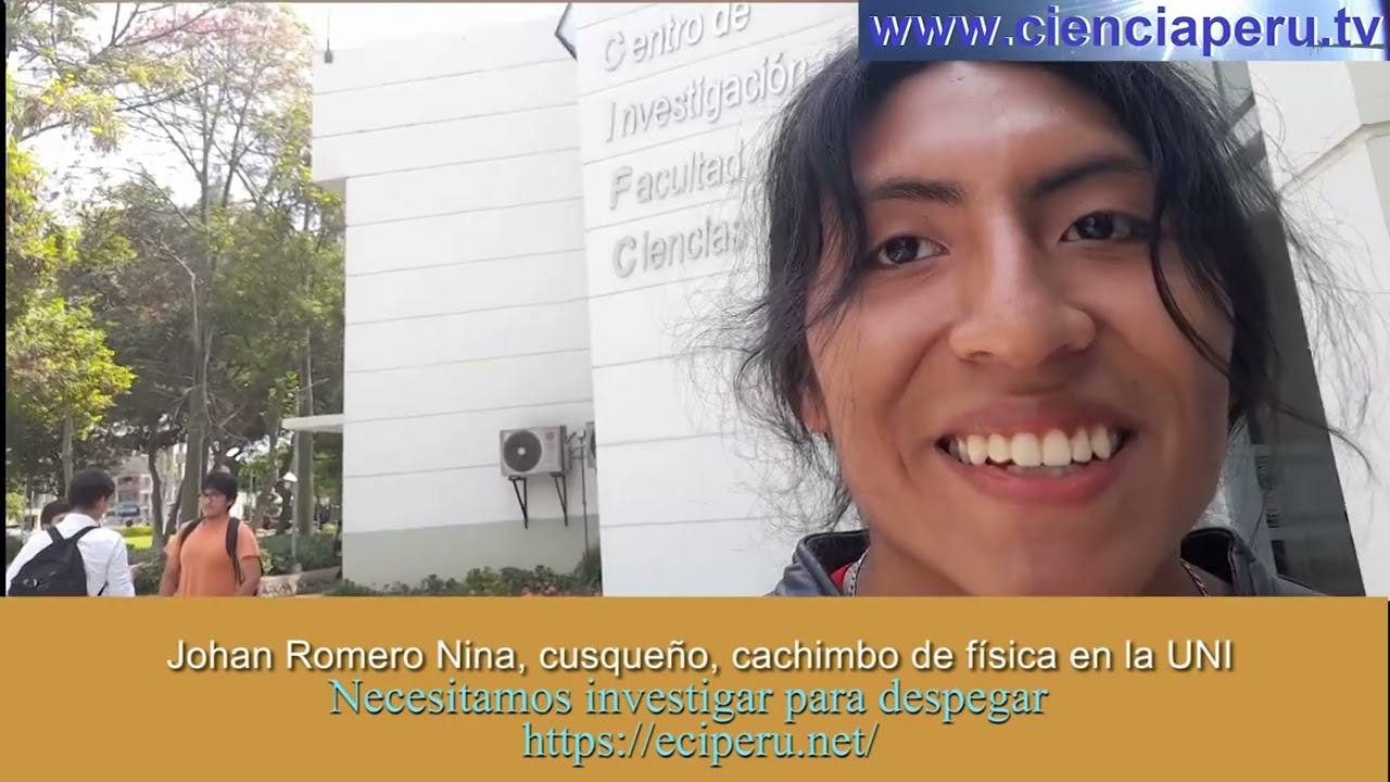Conozca un cachimbo de la UNI que habla como egresado...