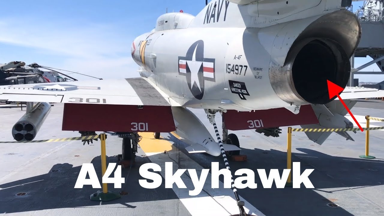 🔴 Douglas A 4 Skyhawk Attack Aircraft Walk Around 🔴