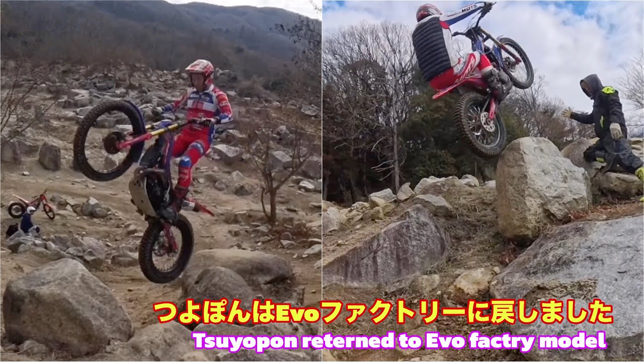 つよぽんはEvoファクトリーに戻しましたTsuyopon reterned to Evo factry model