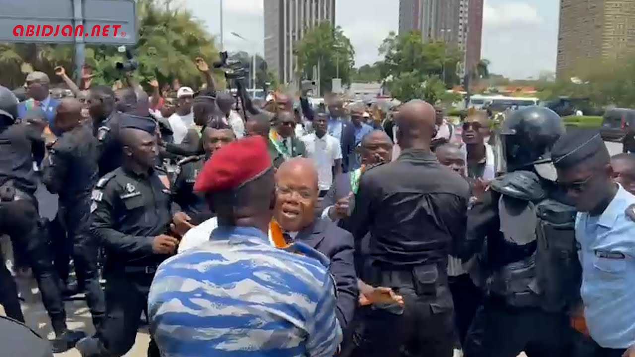 Les députés Pdci-Rda empêchés par la Police de prendre part au procès intenté contre Tidjane Thiam
