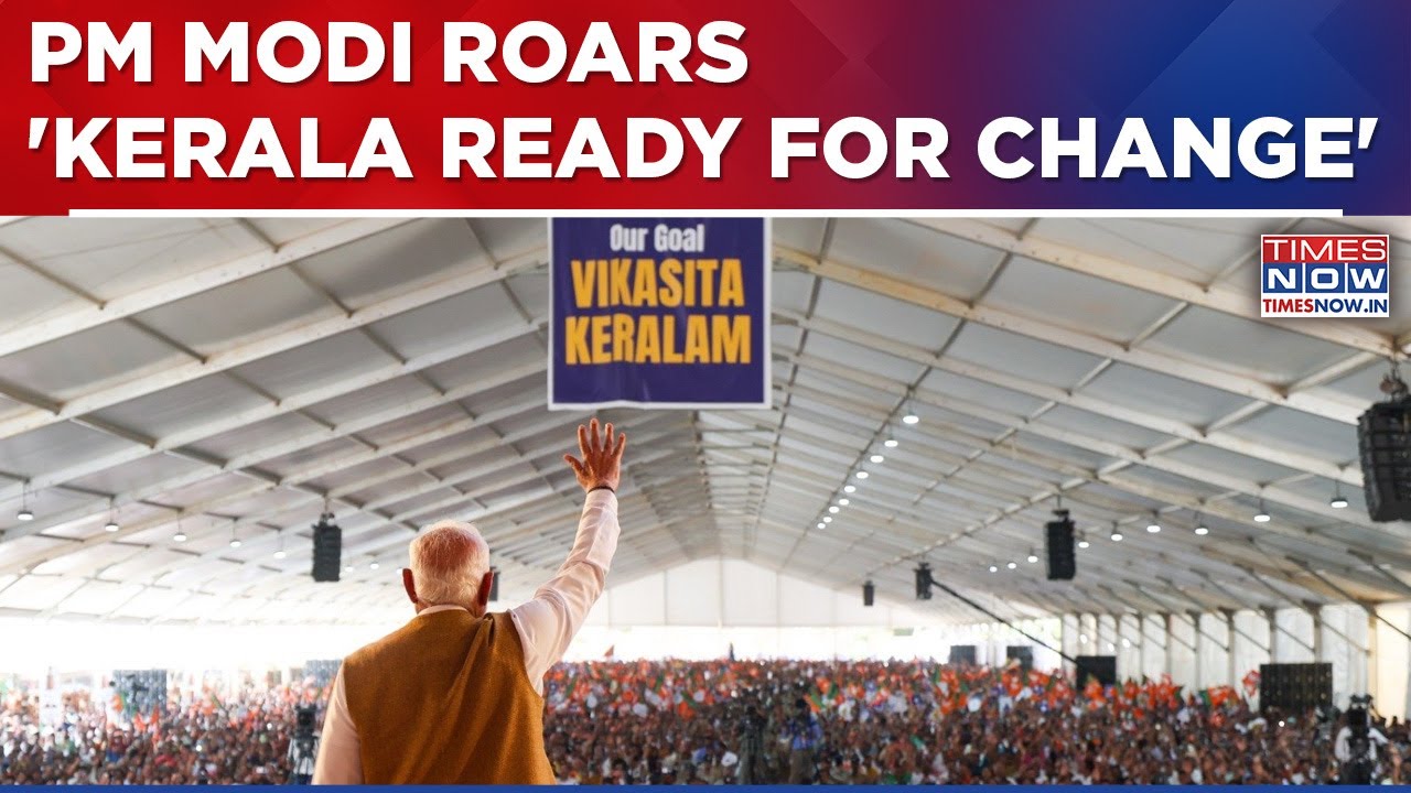 PM Modi Sounds Poll Bugle In Kerala, Singes Left-Congress 'Fixed Match' With A Roaring Warning